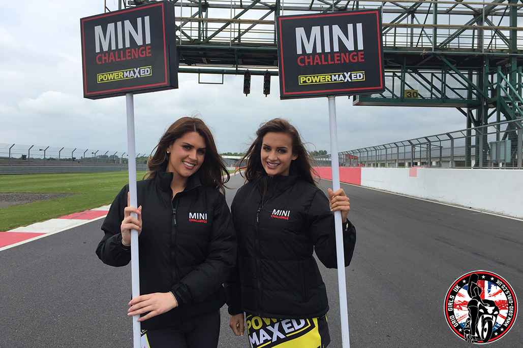 Grid Girls With Mini Challenge 2015 At Silverstone On 14th June 2015
