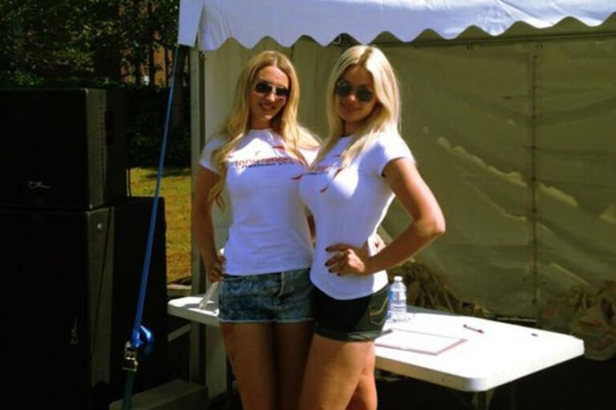 Promotional Models With Electric Center Manchester For Their Open Day 2015
