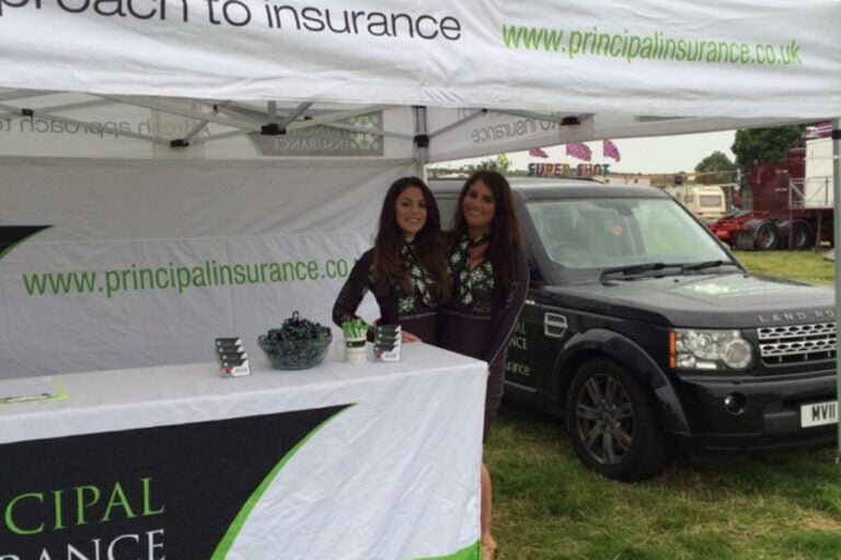 Promotional Models With Principal Insurance At The Stormin The Castle 2016