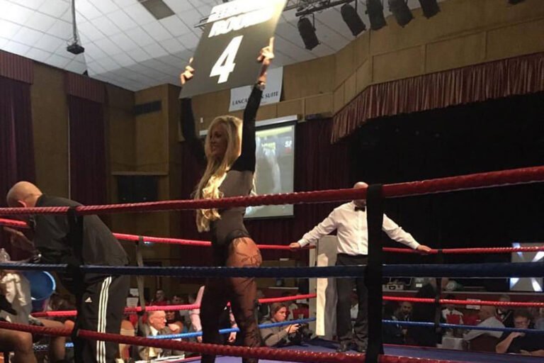 Ring Girls With Fc Promotions In Gateshead On 16th September 2016