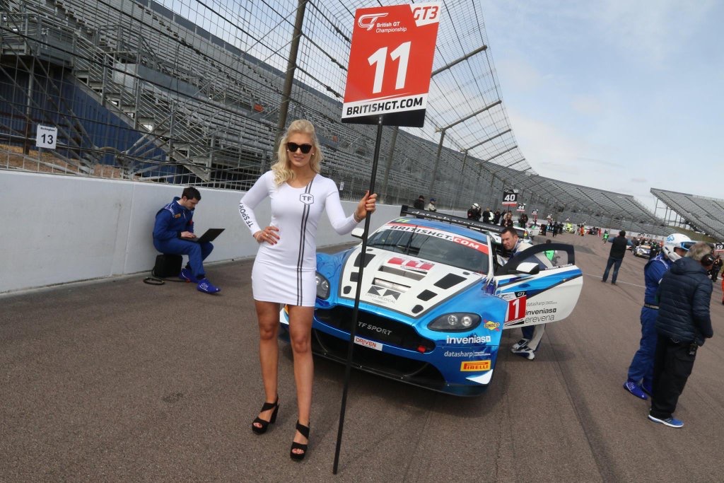 Tf Sport At Rockingham For British Gt 1st May 01